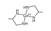 (1,2-diaminopropane)2Cu(II)(2+)结构式