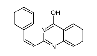 2-(2-phenylethenyl)-1H-quinazolin-4-one Structure