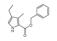 benzyl 4-ethyl-3-methyl-1H-pyrrole-2-carboxylate Structure