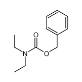 N,N-Diethylcarbamic acid benzyl ester Structure