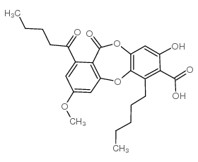 Lobaric acid Structure