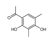 Ethanone, 1-(2,4-dihydroxy-3,5-dimethylphenyl)- Structure