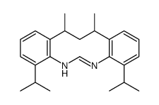 N,N'-bis[2,6-di(propan-2-yl)phenyl]methanimidamide结构式