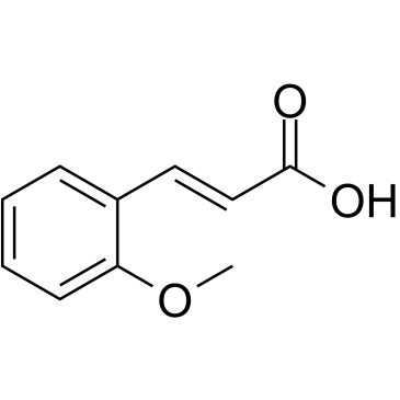 2-甲氧基肉桂酸结构式