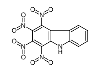 1,2,3,4-tetranitrocarbazole Structure