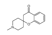 1'-methyl-3,4-dihydrospiro[1-benzopyran-2,4'-piperidine]-4-one结构式