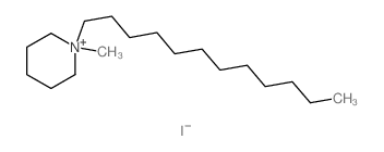 1-dodecyl-1-methyl-3,4,5,6-tetrahydro-2H-pyridine结构式