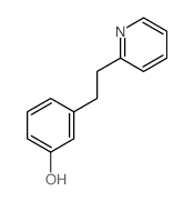 Phenol,3-[2-(2-pyridinyl)ethyl]-结构式