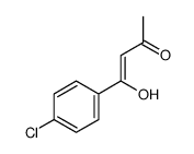 4-(4-chlorophenyl)-4-hydroxybut-3-en-2-one Structure