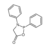 diphenyl-2,3 oxo-5 phospha(III)-2 oxazolidine-1,3结构式