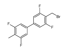 2-(bromomethyl)-5-(3,5-difluoro-4-methylphenyl)-1,3-difluorobenzene Structure