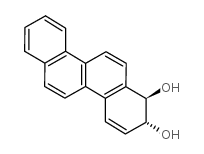 chrysene-trans-1,2-dihydrodiol Structure