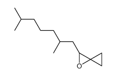 2-(2,6-dimethylheptyl)-1-oxaspiro[2.2]pentane Structure