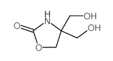 4,4-bis(hydroxymethyl)oxazolidin-2-one Structure