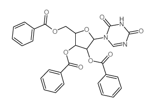 1,3,5-Triazine-2,4(1H,3H)-dione,1-(2,3,5-tri-O-benzoyl-b-D-ribofuranosyl)- picture