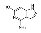 4-amino-1,5-dihydro-pyrrolo[3,2-c]pyridin-6-one结构式