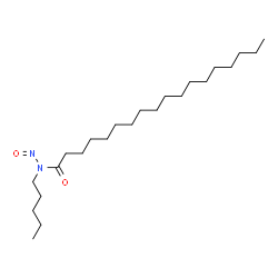 N-Nitroso-N-pentyloctadecanamide结构式