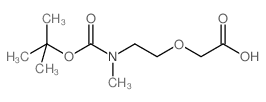 2-[2-[methyl-[(2-methylpropan-2-yl)oxycarbonyl]amino]ethoxy]acetic acid picture