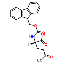 Fmoc-L-蛋氨酸亚砜结构式