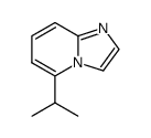 Imidazo[1,2-a]pyridine, 5-(1-methylethyl)- (9CI)结构式