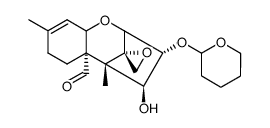 4β-hydroxy-3α-O-(2-tetrahydropyranyl)scirpene-15-carboxaldehyde Structure