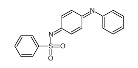 N-(4-phenyliminocyclohexa-2,5-dien-1-ylidene)benzenesulfonamide Structure