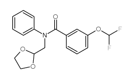 N-((1,3-DIOXOLAN-2-YL)METHYL)-3-(DIFLUOROMETHOXY)-N-PHENYLBENZAMIDE picture