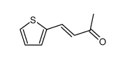 4-(2-噻吩基)-3-丁烯-2-星空app结构式