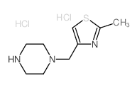 1-(2-甲基噻唑-4-甲基)-哌嗪盐酸盐图片