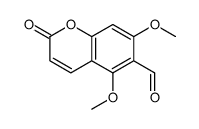 6-Formyllimetin Structure