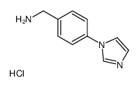 (4-(1H-Imidazol-1-yl)phenyl)methanamine hydrochloride picture