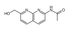 Acetamide,N-[7-(hydroxymethyl)-1,8-naphthyridin-2-yl]-结构式