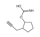 Carbamic acid, 1-(2-propynyl)cyclopentyl ester (6CI,7CI) structure