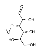 3-o-(14c-methyl)-d-glucose Structure