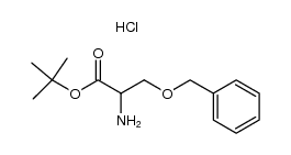 L-Ser(Bzl)-OtBu.HCl structure