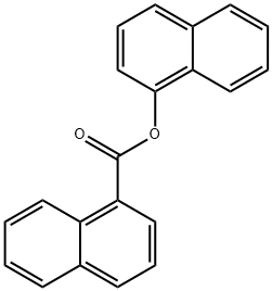 Naphthalen-1-yl 1-naphthoate Structure