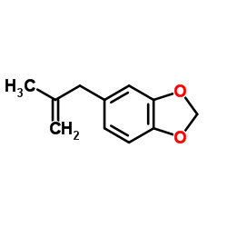 5-(2-Methyl-2-propen-1-yl)-1,3-benzodioxole Structure