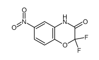 2,2-difluoro-6-nitro-2H-benzo[b][1,4]oxazin-3(4H)-one Structure