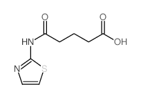 4-(THIAZOL-2-YLCARBAMOYL)-BUTYRIC ACID结构式