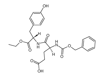 Z-Glu-Tyr-OEt structure