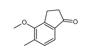 4-methoxy-5-methyl-indan-1-one结构式