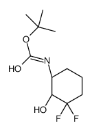 TERT-BUTYL ((1R,2S)-3,3-DIFLUORO-2-HYDROXYCYCLOHEXYL)CARBAMATE picture