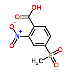 4-(Methylsulfonyl)-2-nitrobenzoic acid Structure