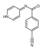 4-cyano-N-pyridin-4-ylbenzamide Structure