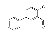 4-chloro-[1,1'-biphenyl]-3-carbaldehyde Structure