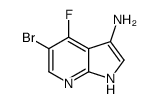 5-溴-4-氟-1H-吡咯并[2,3-B]吡啶-3-胺图片