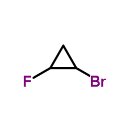 1-Bromo-2-fluorocyclopropane Structure