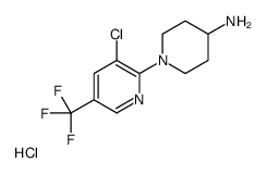 1-[3-氯-5-(三氟甲基)-2-吡啶基]-4-哌啶胺盐酸盐图片