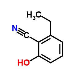 2-Ethyl-6-hydroxybenzonitrile Structure