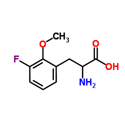 3-Fluoro-2-methoxyphenylalanine Structure